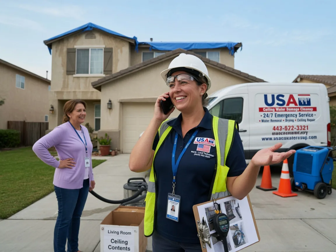 Ceiling Water Damage Restoration Dedham, IA FAQs